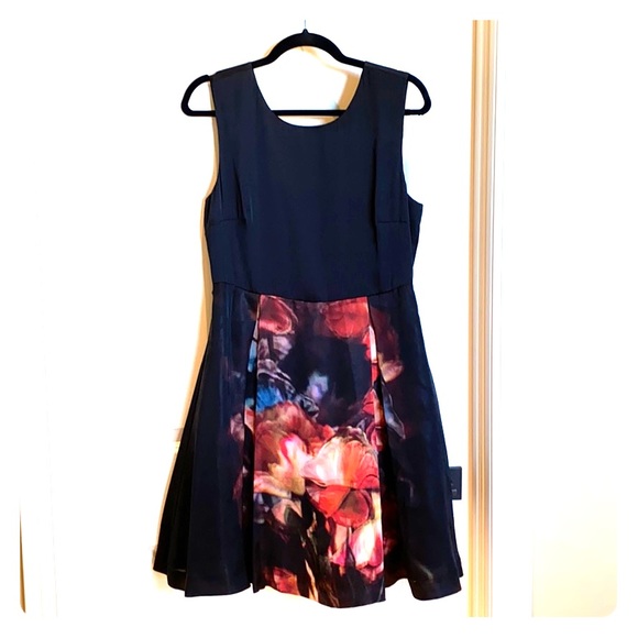 Ted Baker Dresses & Skirts - Ted Baker black floral dress